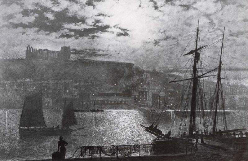 WHitby from Scotch Head, Atkinson Grimshaw